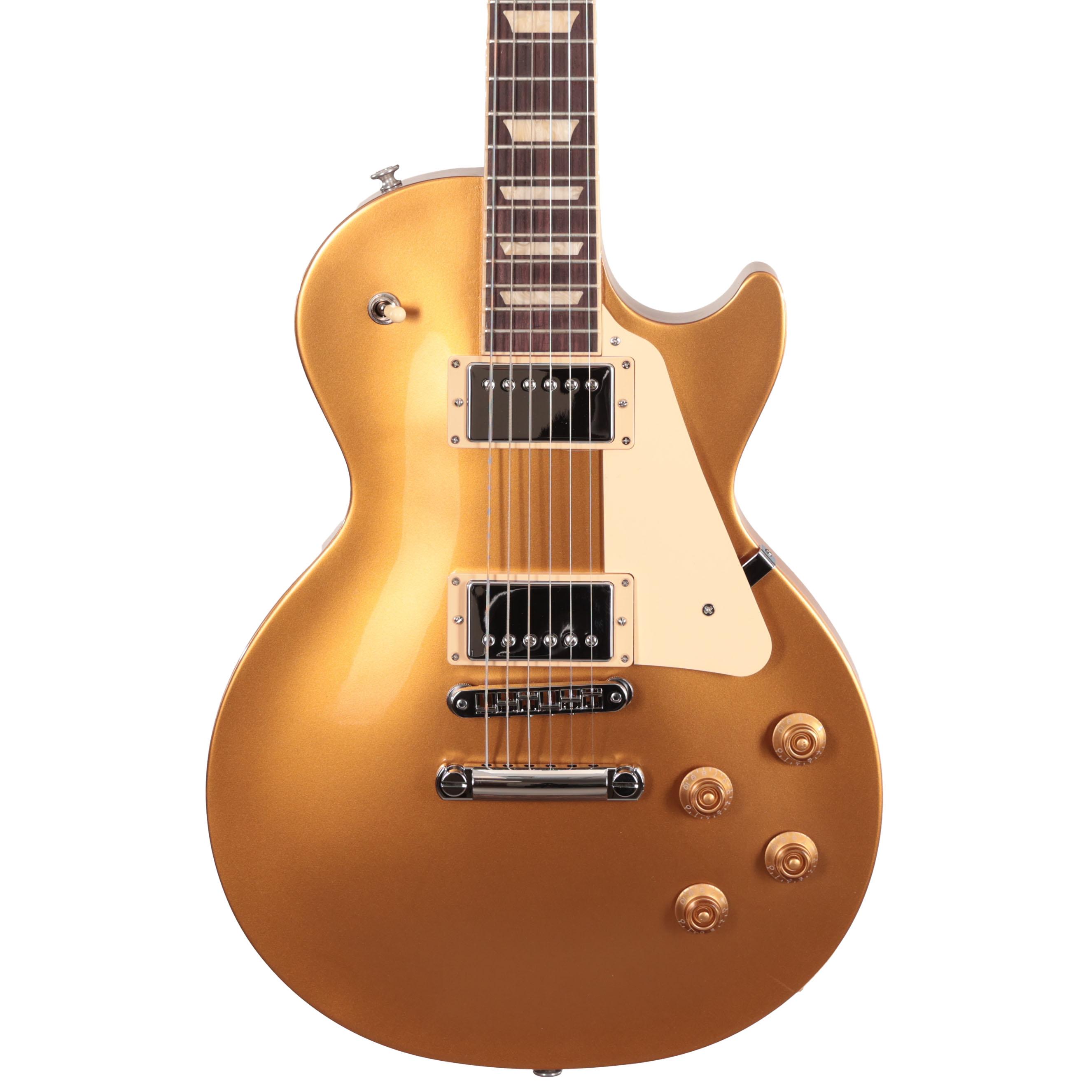 Gibson Les Paul Studio リフィニッシュ Gold Top Gibson 1956 Les Paul Goldtop Reissue VOS Double Gold Gitara